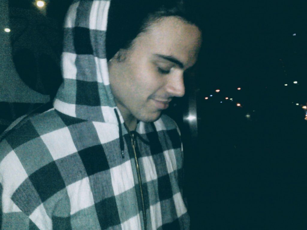 plaid hoody